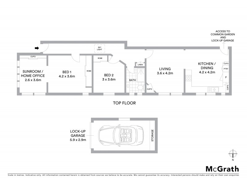 3/78 Arden Street, Coogee NSW 2034 Floorplan