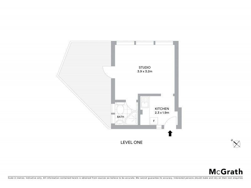 11/339 Oxford Street, Paddington NSW 2021 Floorplan