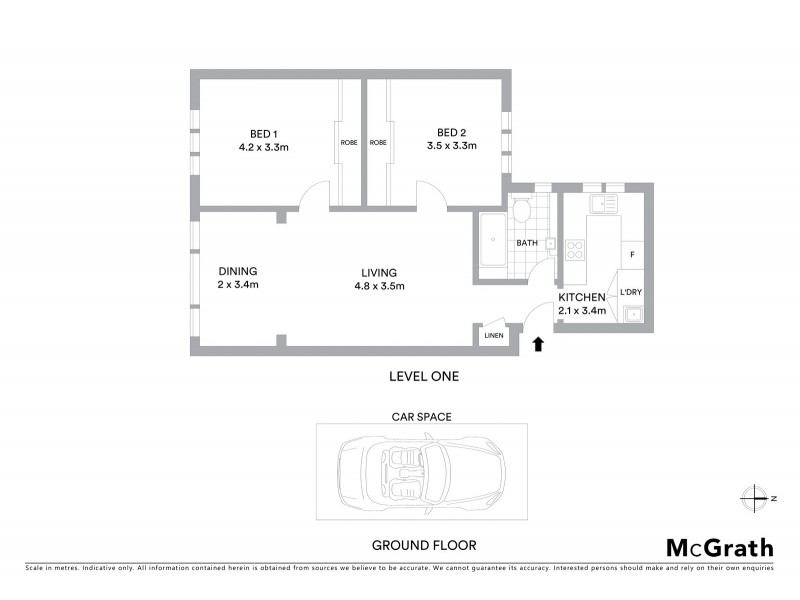 16/16 Maroubra Road, Maroubra NSW 2035 Floorplan