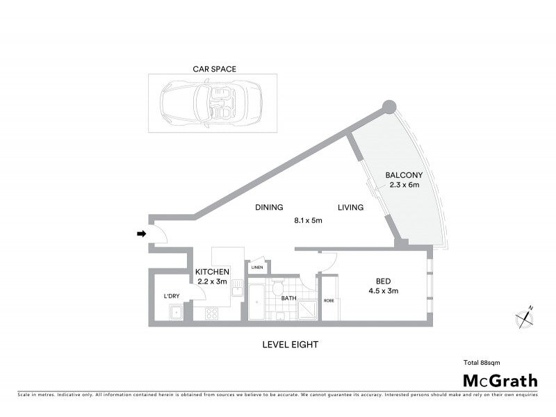 37/818 Anzac Parade, Maroubra NSW 2035 Floorplan