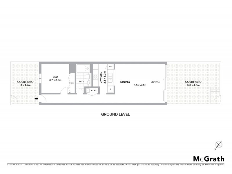 3/57 Rothschild Avenue, Rosebery NSW 2018 Floorplan