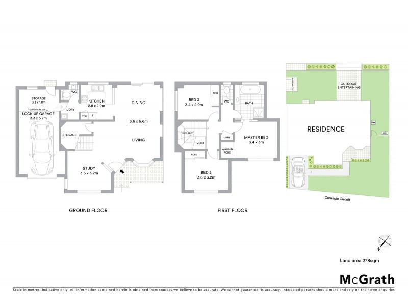 11A Dampier Street, Chifley NSW 2036 Floorplan
