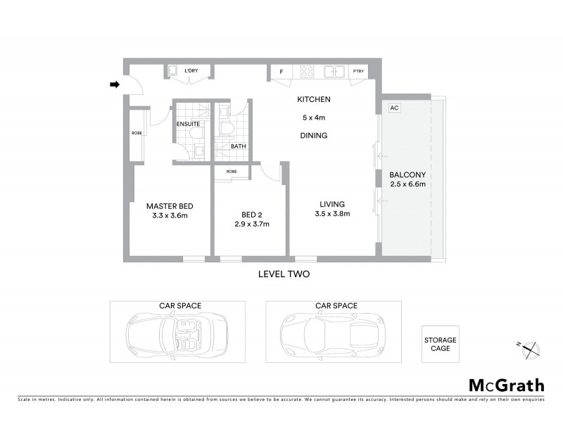 211/82 Bay Street, Botany NSW 2019 Floorplan