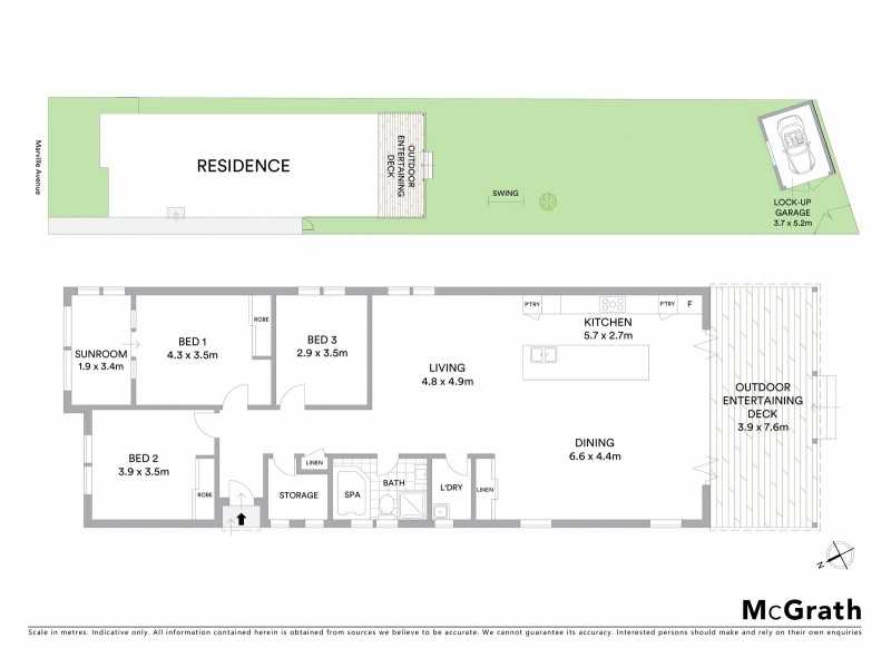 15 Marville Avenue, Kingsford NSW 2032 Floorplan