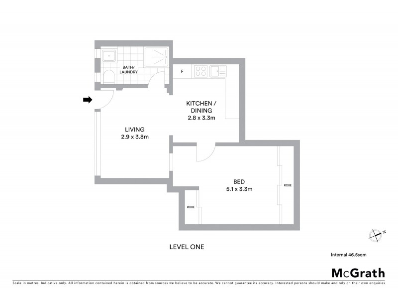 3/4 Division Street, Coogee NSW 2034 Floorplan