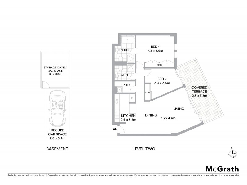 13/197 Birrell Street, Waverley NSW 2024 Floorplan
