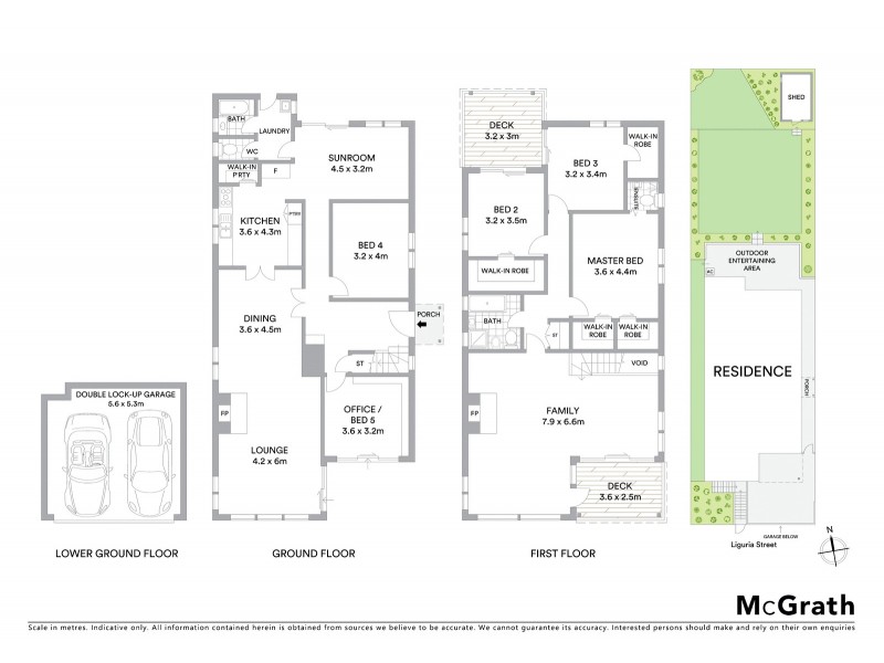 2 Liguria Street, South Coogee NSW 2034 Floorplan