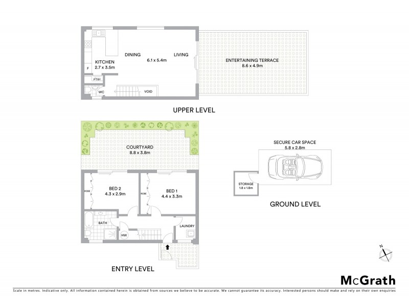 2/36 Clifton Road, Clovelly NSW 2031 Floorplan