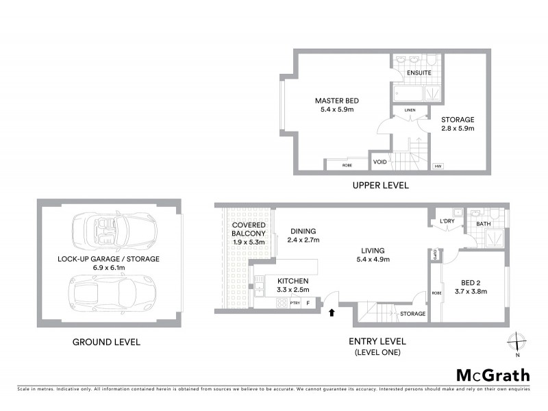 6/30 Stephen Road, Botany NSW 2019 Floorplan