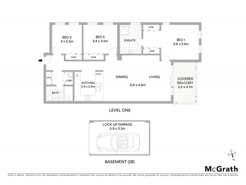 18/24 Flood Street, Bondi NSW 2026 Floorplan