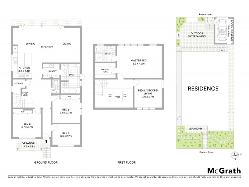 165 Denison Street, Queens Park NSW 2022 Floorplan
