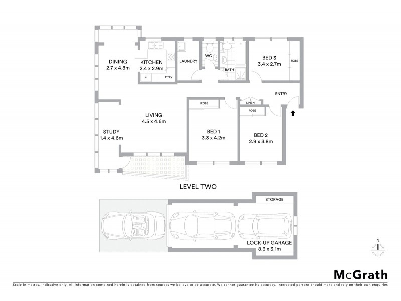 3/336 Arden Street, Coogee NSW 2034 Floorplan