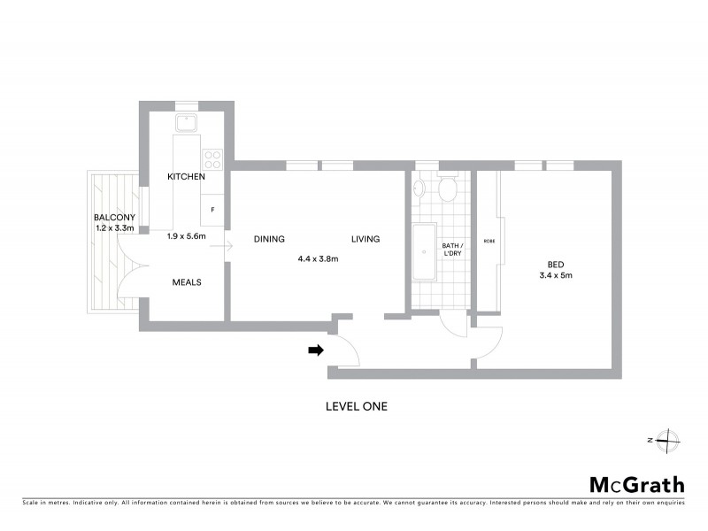 5/2 Kidman Street, Coogee NSW 2034 Floorplan