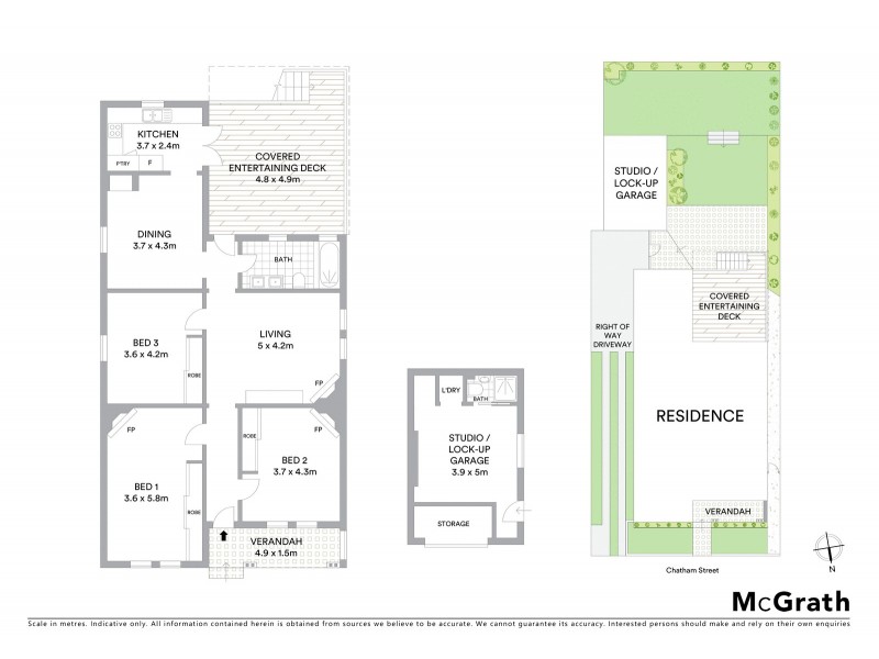 7 Chatham Street, Botany NSW 2019 Floorplan