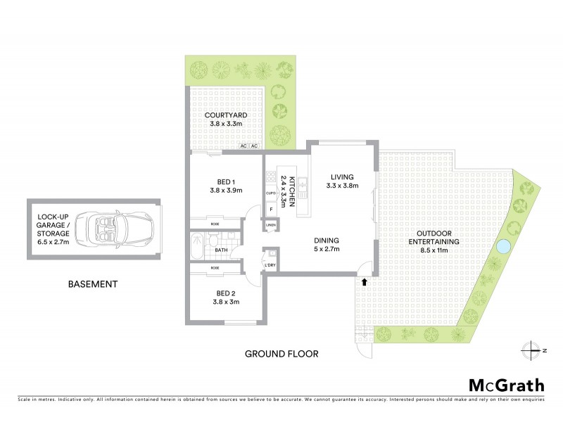 1/4 Cowper Street, Randwick NSW 2031 Floorplan