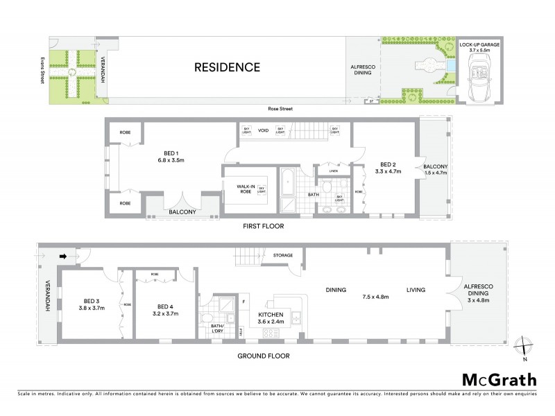 24 Evans Street, Bronte NSW 2024 Floorplan