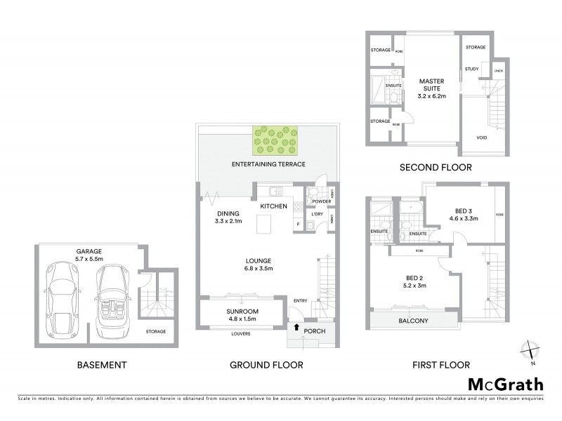 20B Beach Street, Coogee NSW 2034 Floorplan