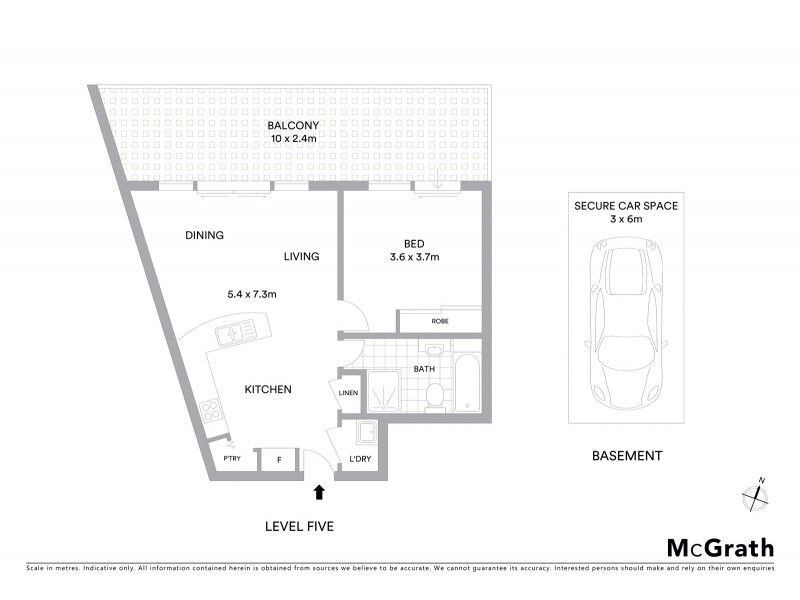 18/822 Anzac Parade, Maroubra NSW 2035 Floorplan