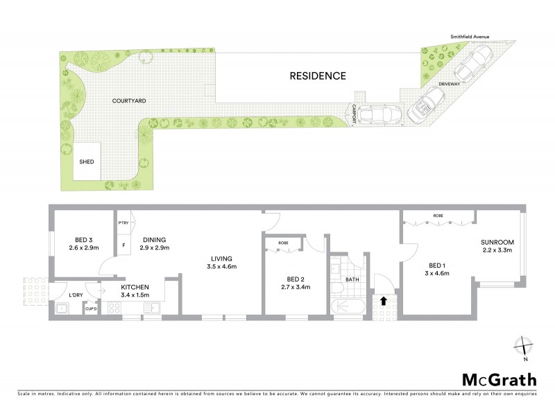 2 Smithfield Avenue, Coogee NSW 2034 Floorplan