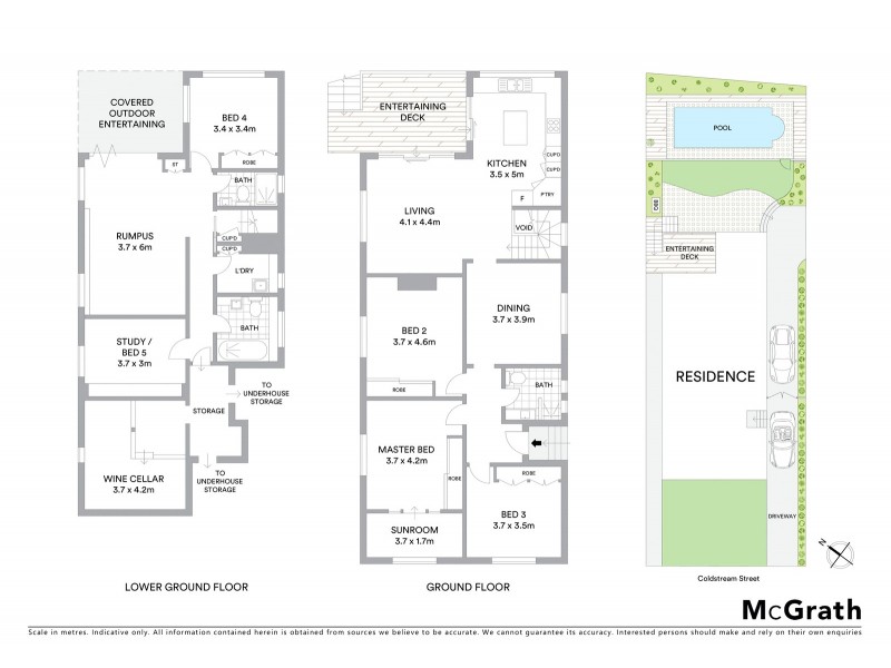 21 Coldstream Street, South Coogee NSW 2034 Floorplan