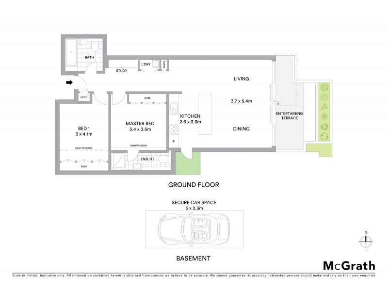 2/53 Bennett Street, Bondi NSW 2026 Floorplan