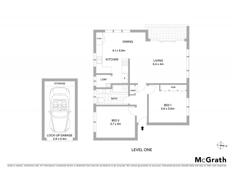 3/46 Doncaster Avenue, Kensington NSW 2033 Floorplan