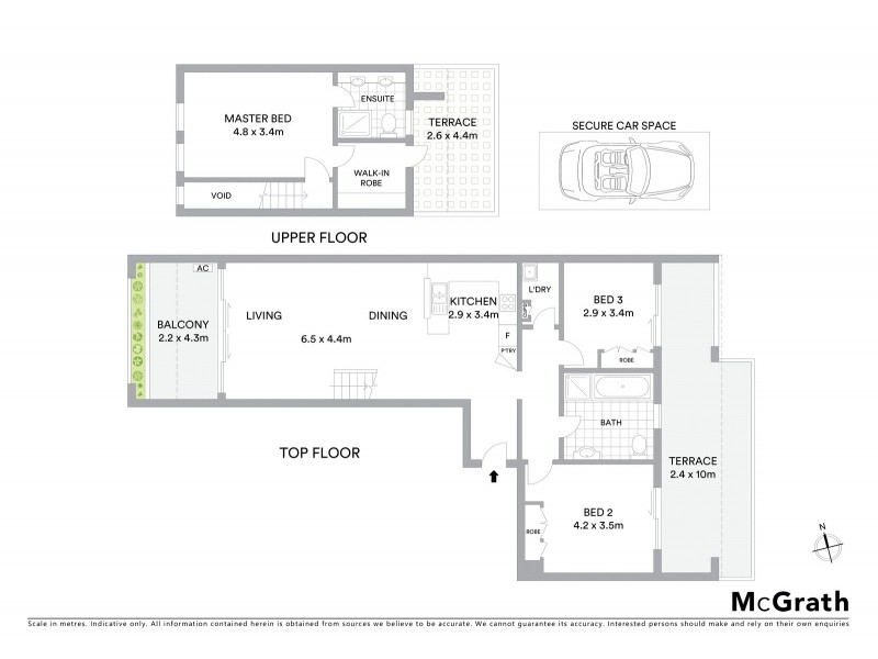 12/15 Birmingham Street, Alexandria NSW 2015 Floorplan