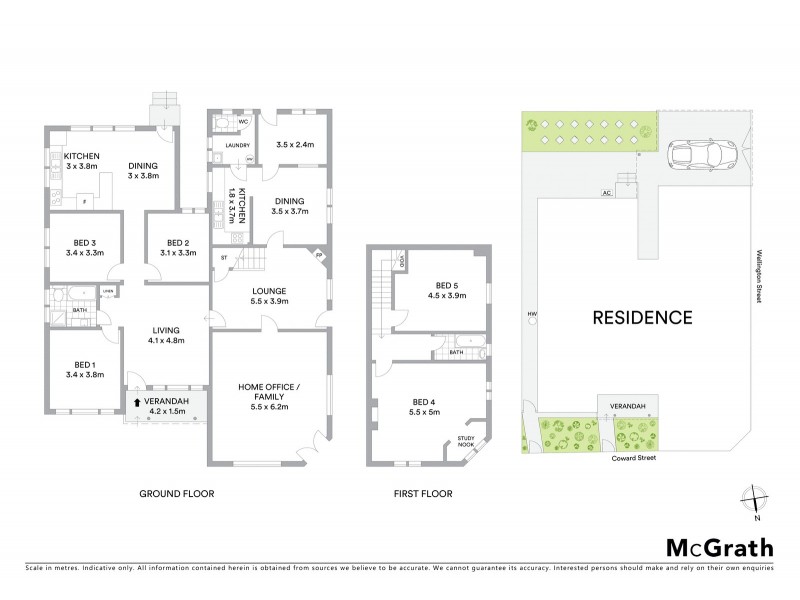 95 & 95A Coward Street, Mascot NSW 2020 Floorplan