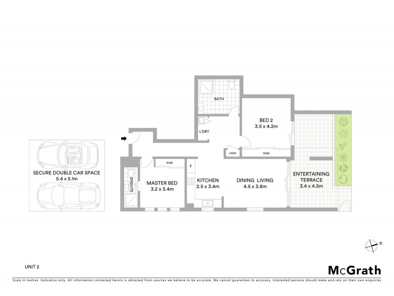 2/1559 Botany Road, Botany NSW 2019 Floorplan
