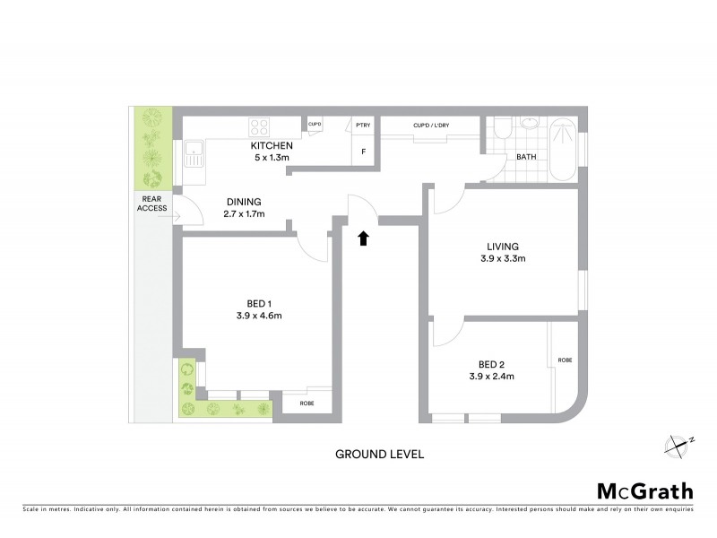 1/8 Pitt Street, Randwick NSW 2031 Floorplan