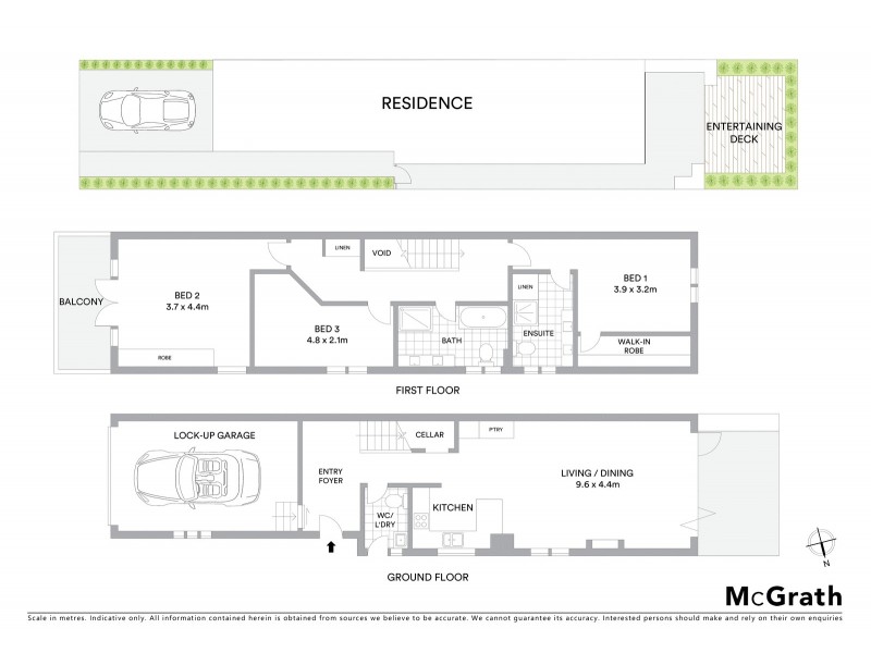3A Wiley Street, Waverley NSW 2024 Floorplan