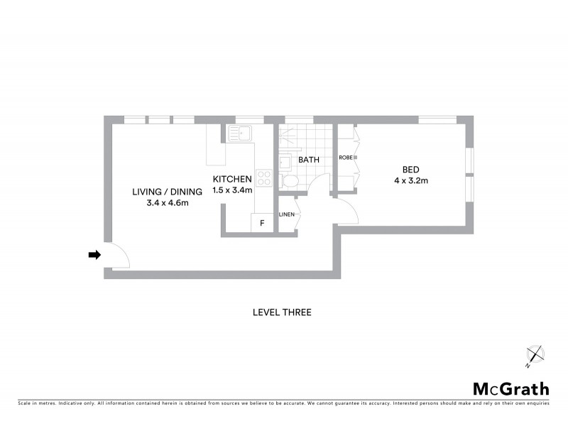 12/58 Dover Road, Rose Bay NSW 2029 Floorplan