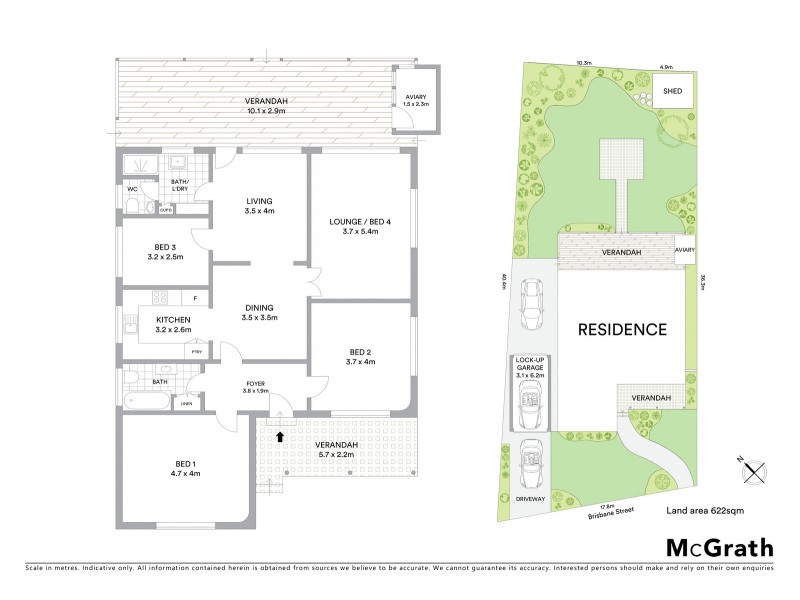 34 Brisbane Street, Chifley NSW 2036 Floorplan