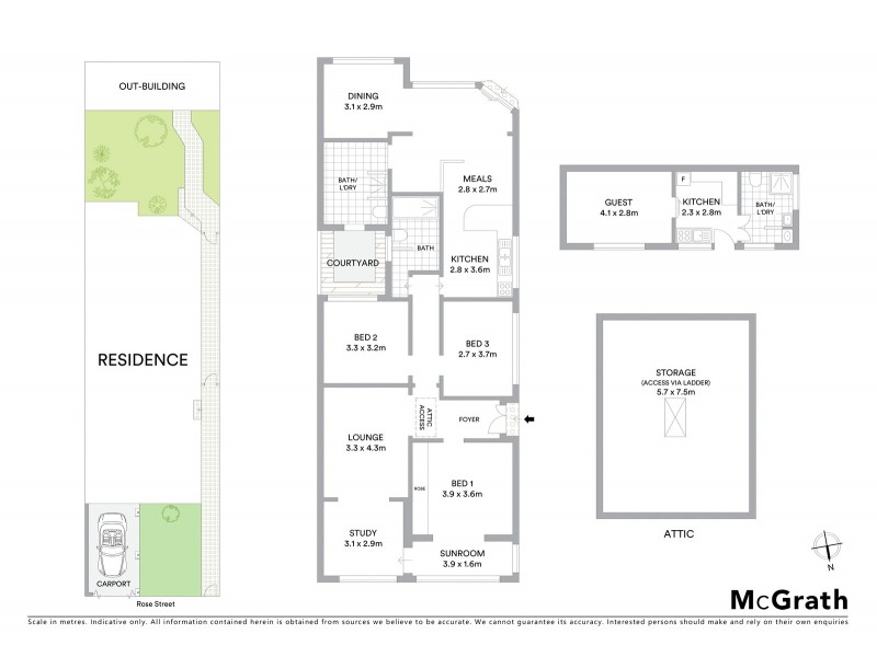 4 Rose Street, Bronte NSW 2024 Floorplan