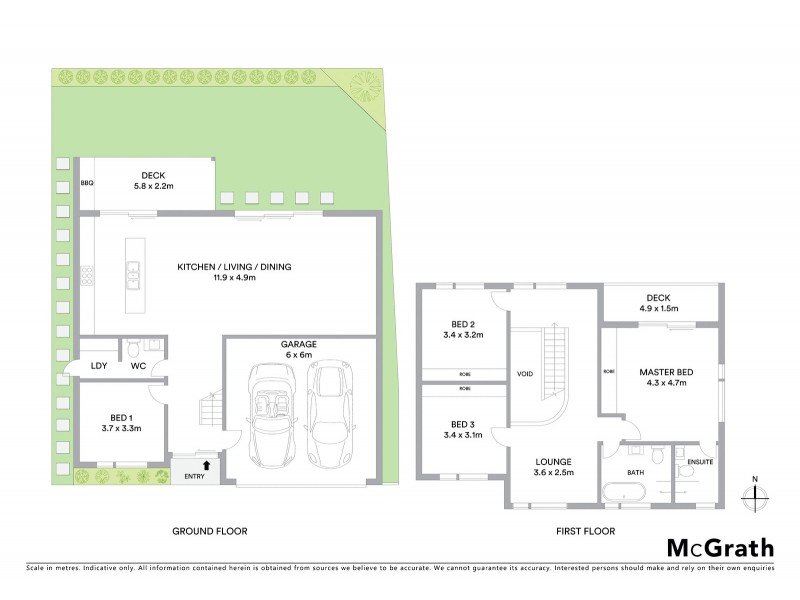 14B Herford Street, Botany NSW 2019 Floorplan