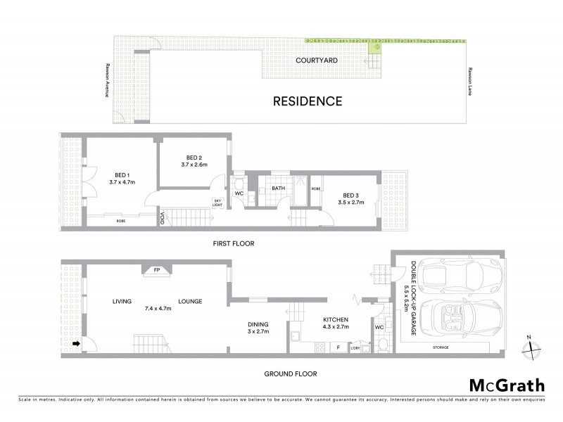 12 Rawson Avenue, Queens Park NSW 2022 Floorplan