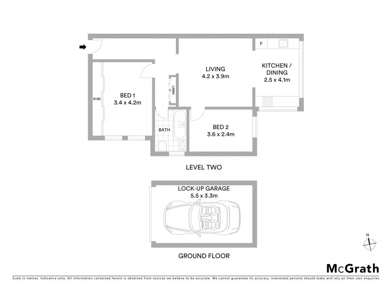 17/251 Carrington Road, Coogee NSW 2034 Floorplan