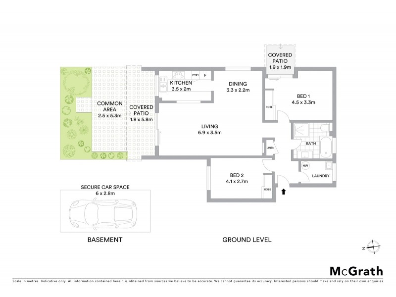 8/15 Dudley Street, Coogee NSW 2034 Floorplan