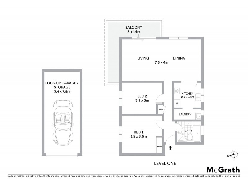 3/186 Carrington Road, Randwick NSW 2031 Floorplan
