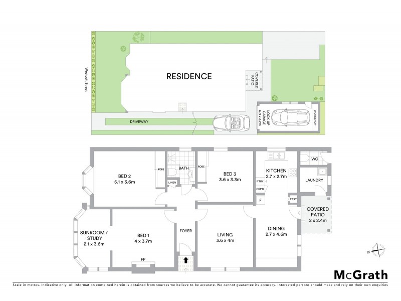 32 Westcott Street, Eastlakes NSW 2018 Floorplan