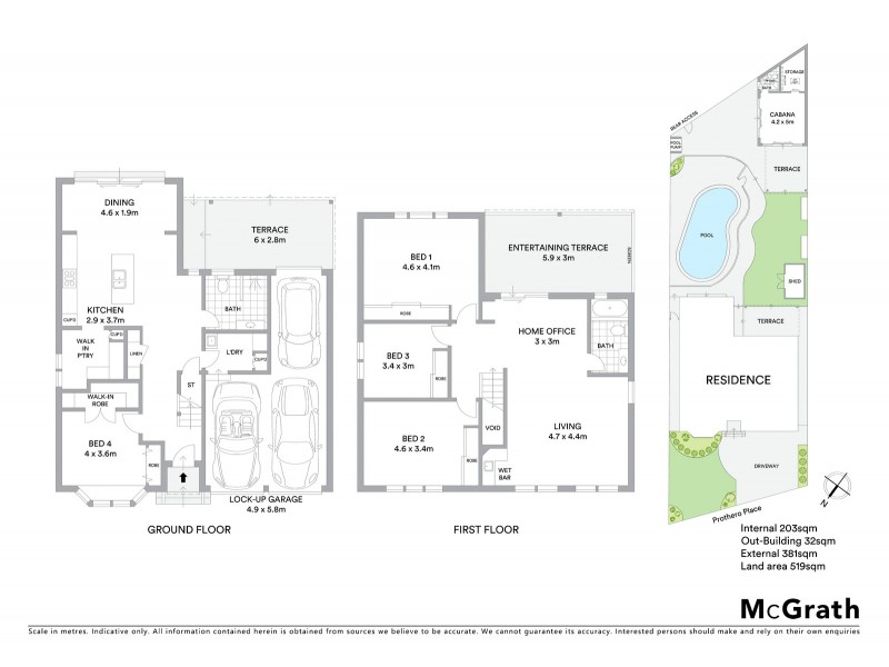 8 Prothero Place, Pagewood NSW 2035 Floorplan