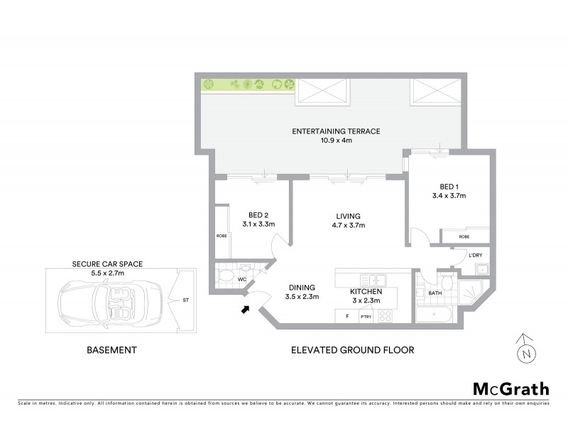 3/139 Coogee Bay Road, Coogee NSW 2034 Floorplan