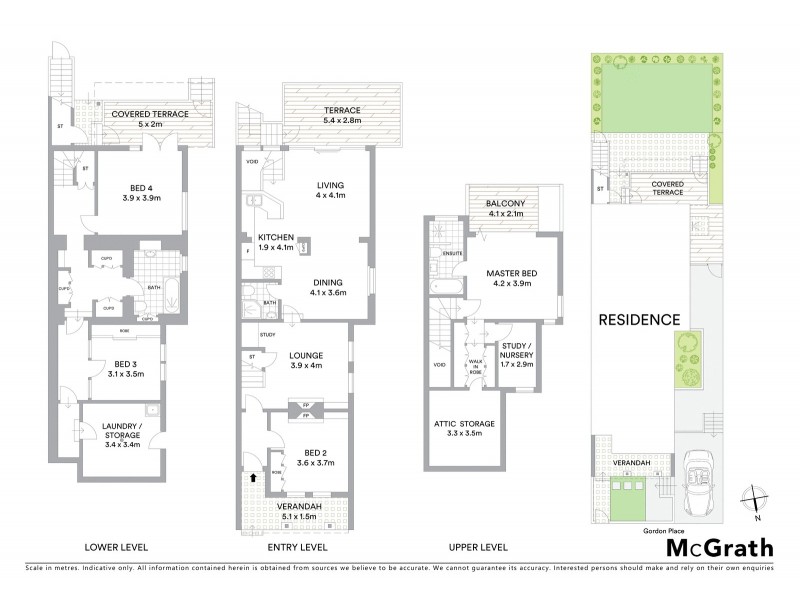15 Gordon Place, Bronte NSW 2024 Floorplan