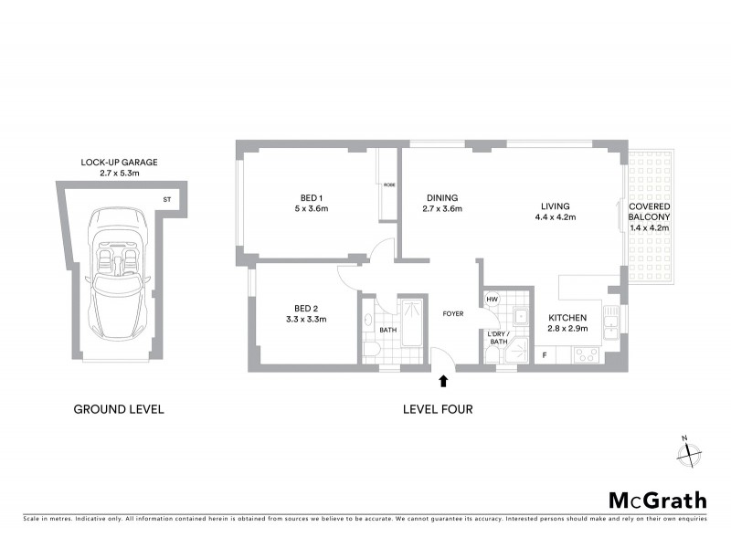 20/23 Baden Street, Coogee NSW 2034 Floorplan