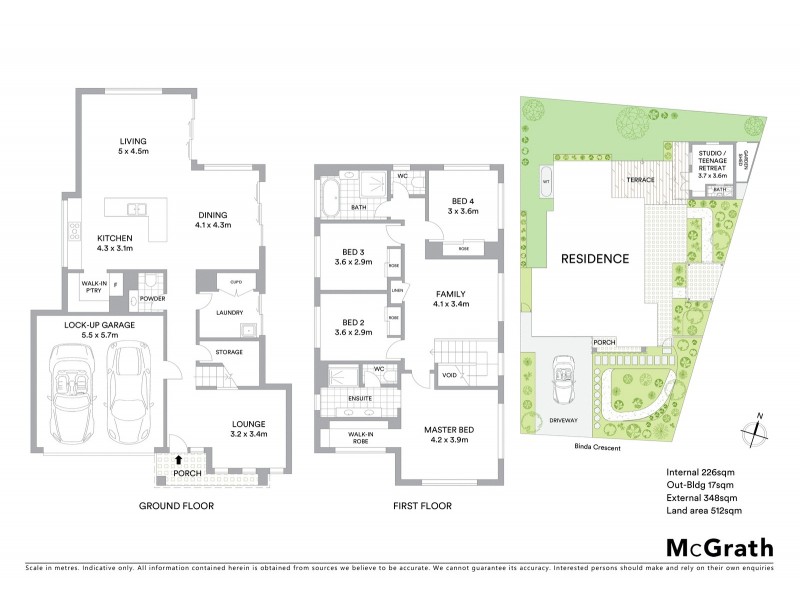 8 Binda Crescent, Little Bay NSW 2036 Floorplan