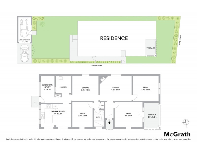 205 Botany Street, Kingsford NSW 2032 Floorplan