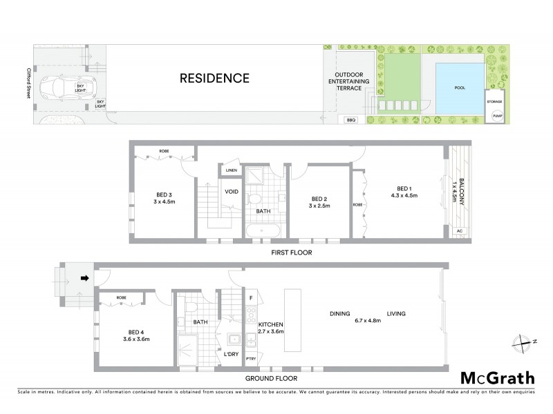 4A Clifford Street, Coogee NSW 2034 Floorplan