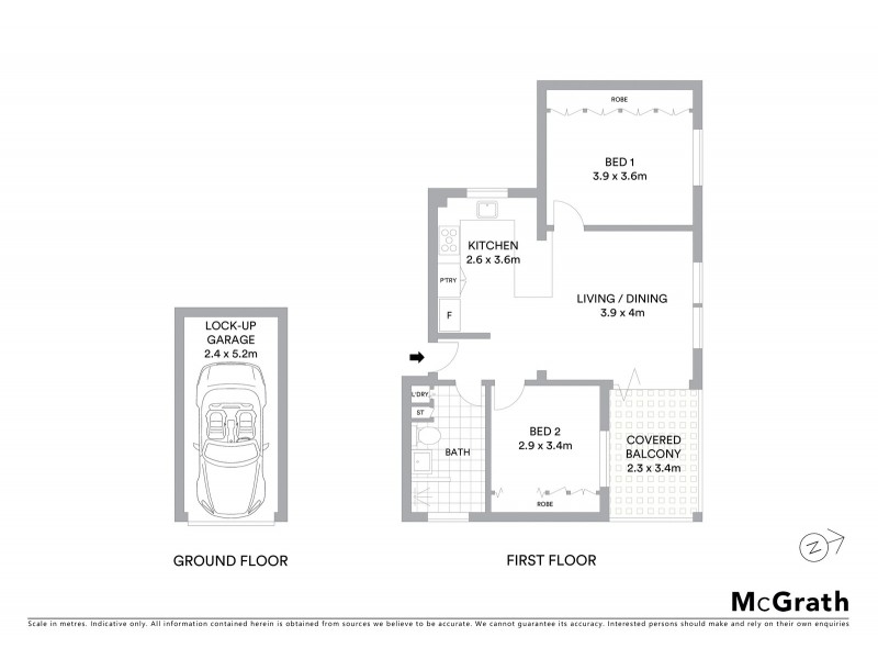 3/27 Darling Street, Bronte NSW 2024 Floorplan