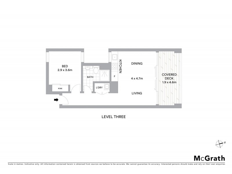 9/234 William Street, Potts Point NSW 2011 Floorplan