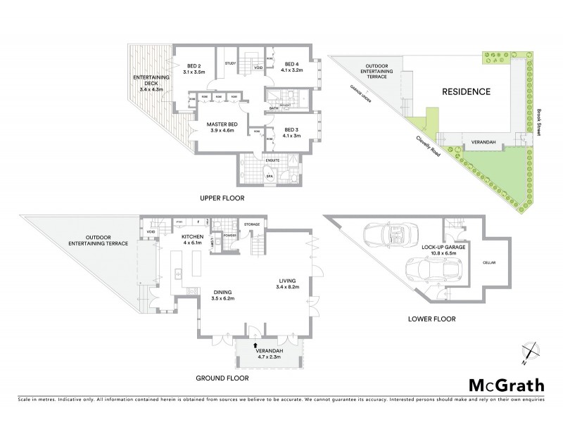 1 Brook Street, Coogee NSW 2034 Floorplan